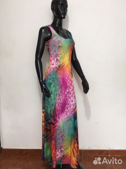 Летнее платье жар-птица