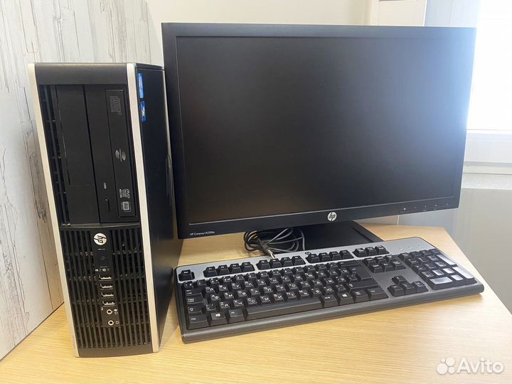 Компьютер HP Compaq 8200 Elite SFF с монитором