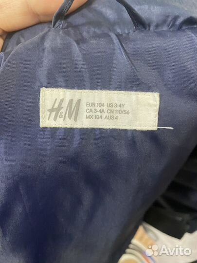 Куртка детская пуховик на весну H&M