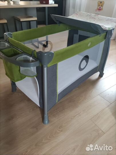 Детская кровать манеж с матрасом