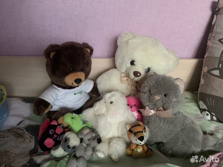 Мягкие игрушки, пупсик, куклы