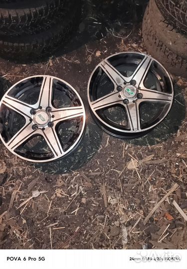 Литые диски r14 на ваз 4 98 бу