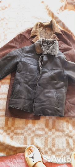 Мужские дубленки б/у