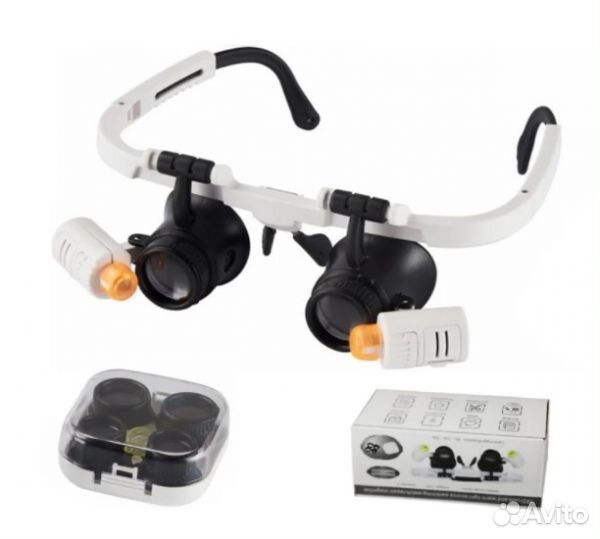 Бинокулярные очки (Лупа) NGY 9892 RD Новые