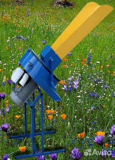 Измельчитель сена, соломы, травы, листвы, навоза