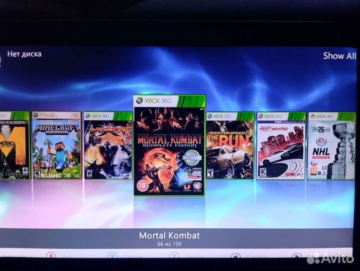 Xbox 360 Fat 500Gb Freeboot+100игр (Прошитый)
