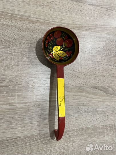 Лошка хохлома дерево