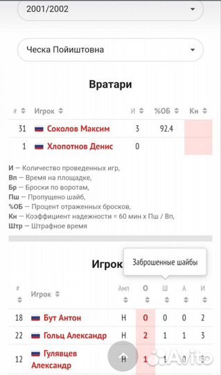 Игровой свитер сборной России