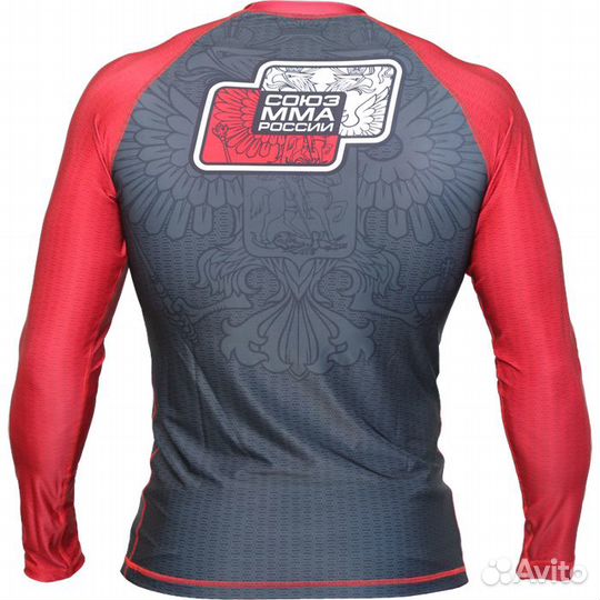 Рашгард Союз мма России (синий, L)