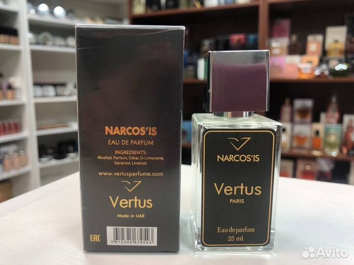 Тестер ОАЭ Vertus Narcos'is вертус наркосис 25мл