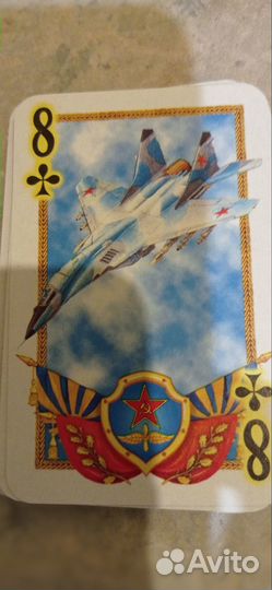 Карты игральные командирские подарочные