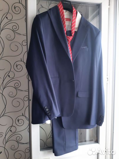 Костюм мужской темно-синий рост 195-200см