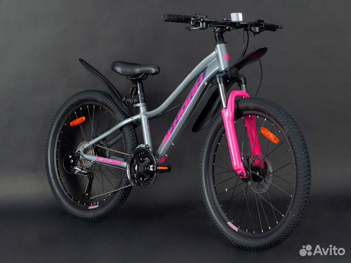 Велосипед horh tina tahd 4.3 24 (2023) Gray-Rose R