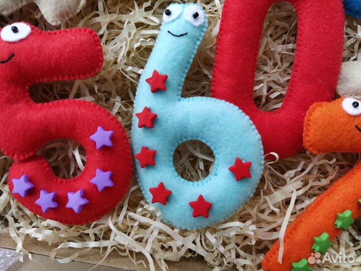 Развивающие мягкие игрушки
