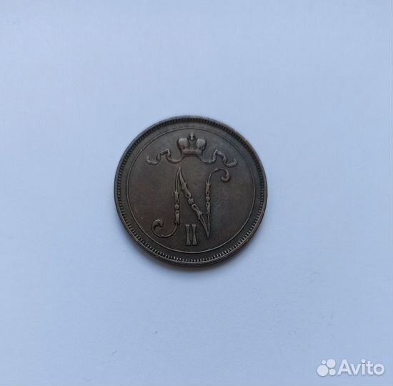 10 пенни Русская Финляндия