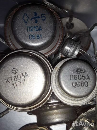 Транзистор П210А, кт803А СССР