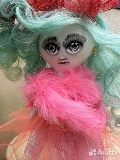 Игровая текстильная Кукла ручной работы