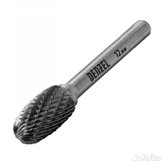 Борфреза по металлу твердосплавная, овальная, тип