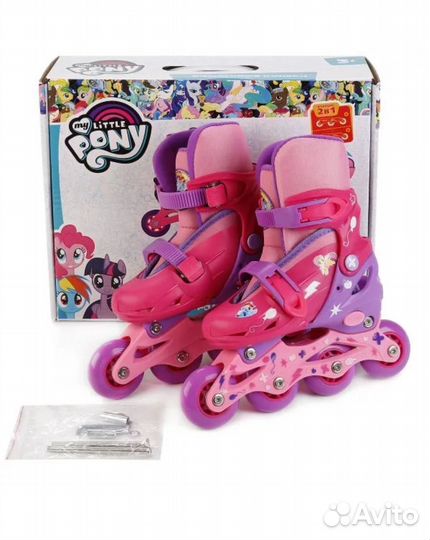 Коньки фигурные и роликовые раздвижные