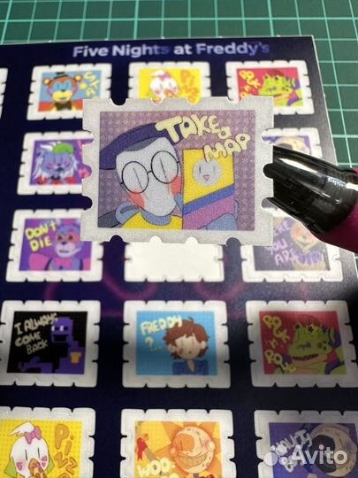 Стикеры фнаф 9 Fnaf Security Breach