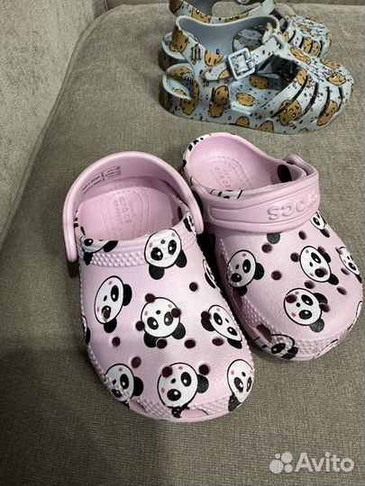 Сандалии crocs mini melissa