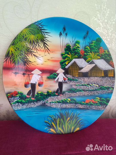 Настенное панно из дерева