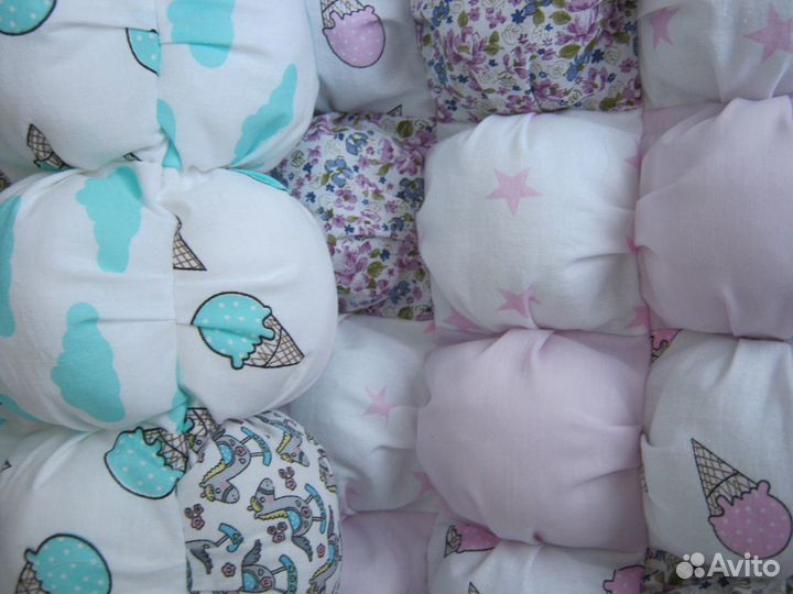 Бомбон.детское новое одеяло.коврик игровой.Розовое