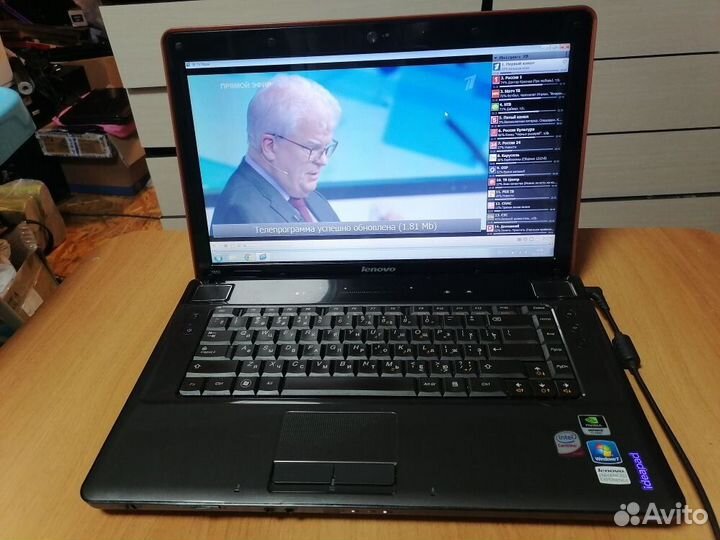 Ноутбук леново Y550