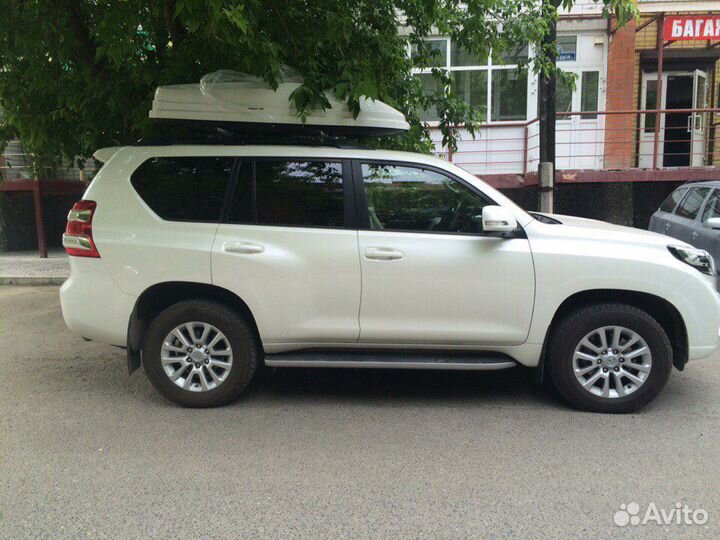 Автобокс багажник на крышу Toyota Land Cruiser Pra