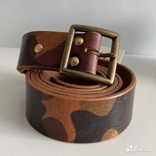 Мужской ремень из натуральной кожи