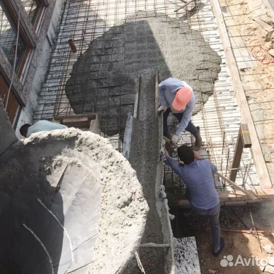 Бетон с доставкой в миксерах