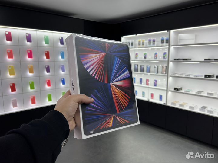 iPad Pro 12,9,M1,Wi-Fi+Sim,256GB,Space Gray,Новый