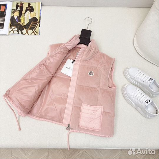 Теплая жилетка Moncler 2024