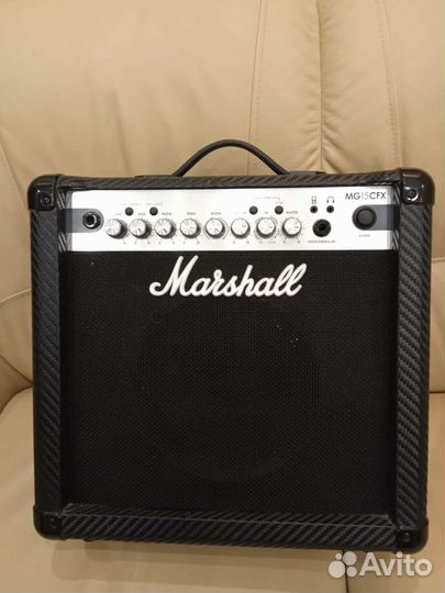 Комбоусилитель marshall mg15 cfx +пульт