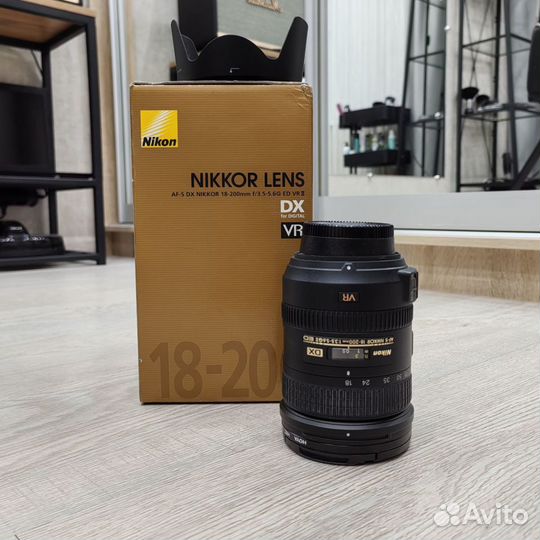 Объектив Nikon 18-200 мм f/3,5-5,6G ED VR II