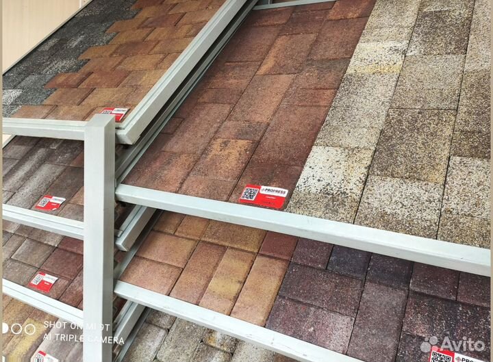 Тротуарная плитка листопад заказ от 120 м2