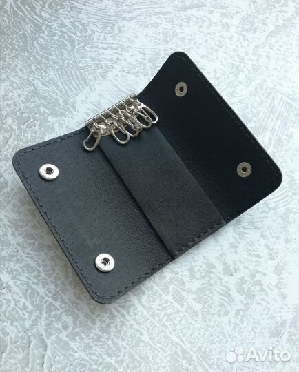 Ключница на 6 ключей. Кожаная. Новая