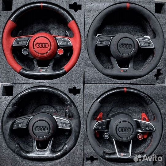 Руль Audi R8 карбон новый