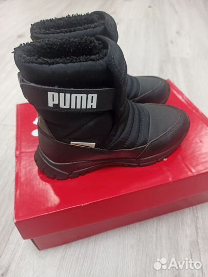 Дутики Puma 31 размер стелька 19,2 см