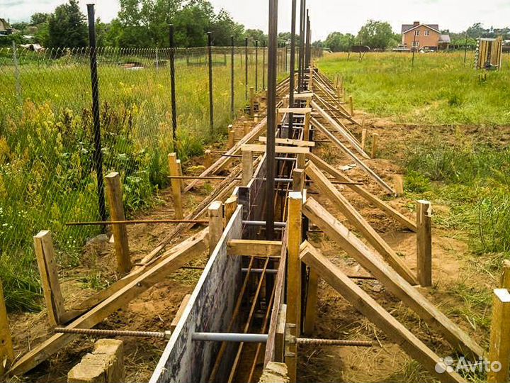 Фундаменты для заборов