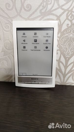 Электронная книга sony prs t1