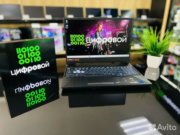 Новый ноутбук Asus TUF/Core i7/RTX 3050/DDR4/SSD