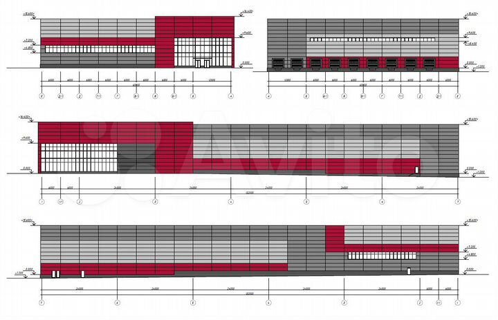 Складское здание с шоурумом, 8700 м²