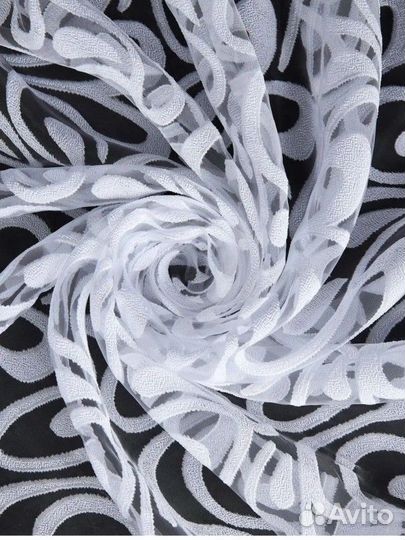 Новая тюль органза 250х300