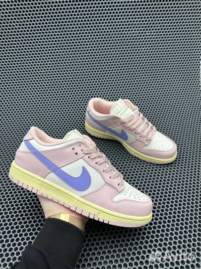 Nike Dunk Low Pink Oxford кроссовки