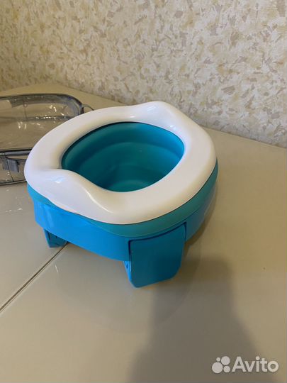 Горшок детский складной дорожный