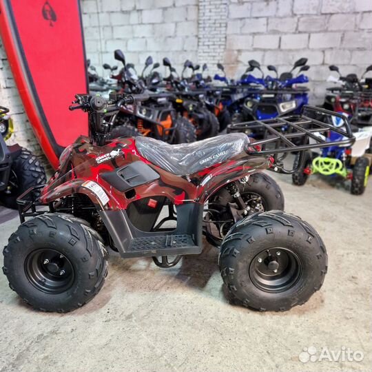 Электроквадроцикл GreenCamel Гоби K70 Красный