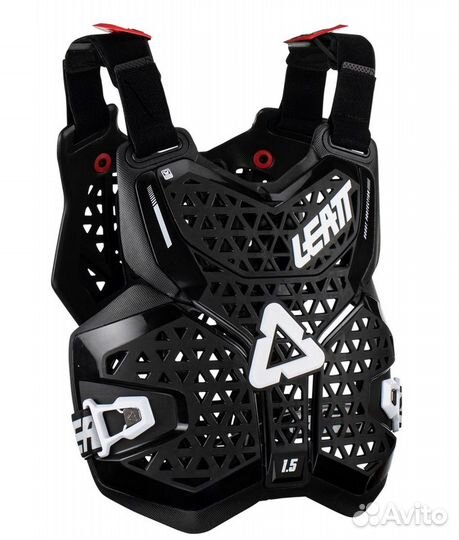 Черный Панцирь Leatt Chest Protector 1.5 Black V23