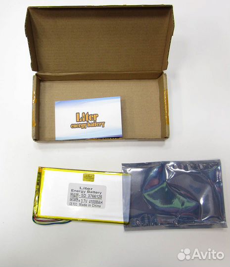 Аккумулятор 3766125, 3.7V