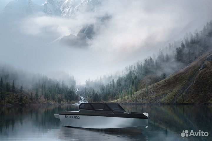 Алюминиевый катер shtihl 600